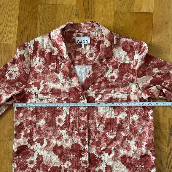 Ganni Floral Print Shirt - Picture 3 of 6